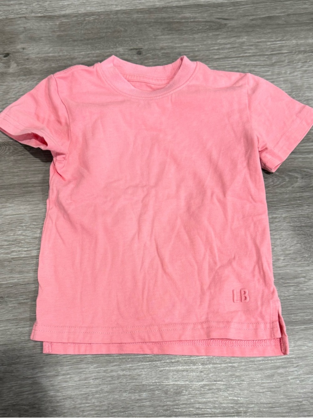 Little Bipsy Pink Short-Sleeve Crewneck Tee